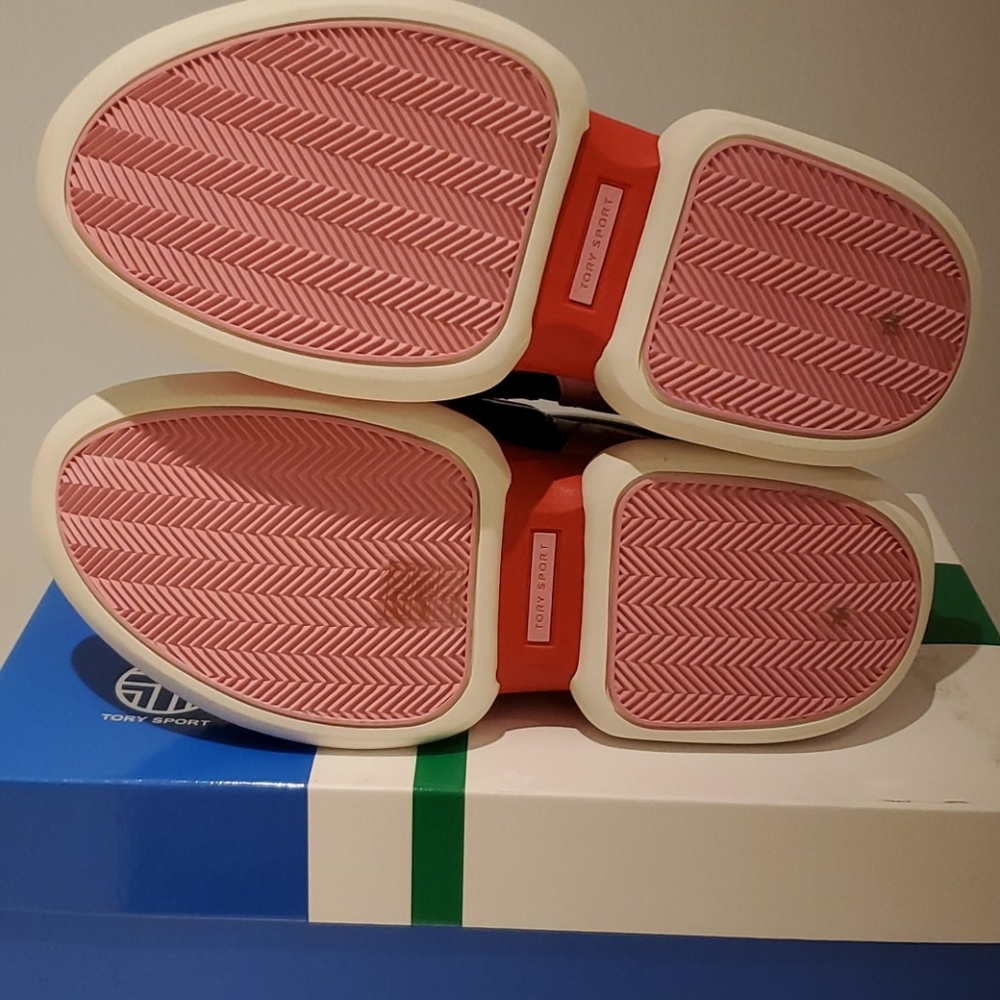 Tory Sport NWT Bubble Double Strap Sneakers - Picture 12 of 12